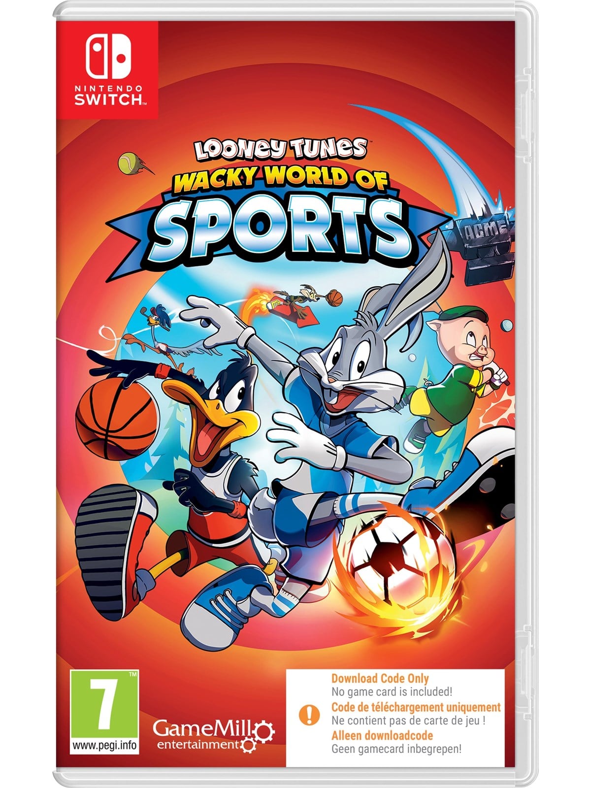 Looney Tunes: Wacky World of Sports (Code in a Box) - Nintendo Switch - Sport - PEGI 7