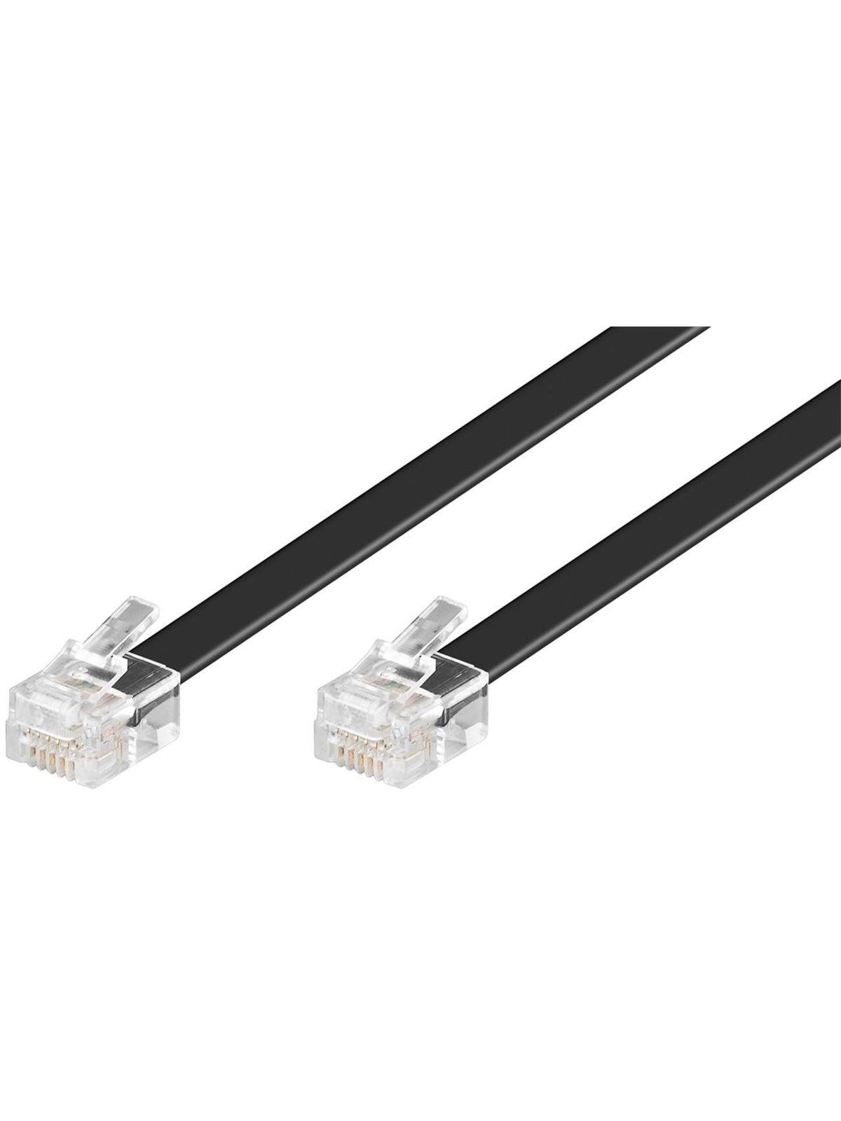 Pro Modular telephone cable - Schwarz - 3m