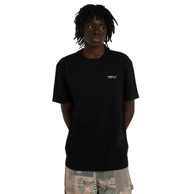Sporttop ELEMENT "Element Co", Herren, Gr. M, schwarz (flint schwarz), Obermaterial: 100% Baumwolle., Tops Sporttop