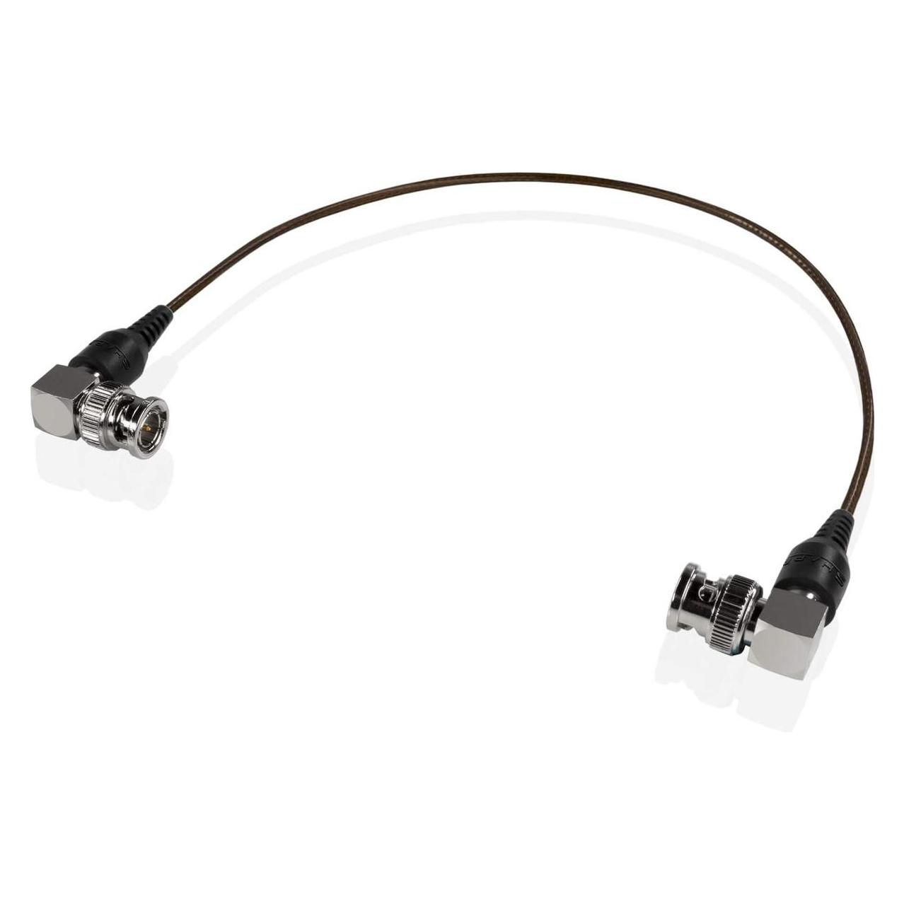 Shape skinny 90-degree BNC cable 12 inches black (1.20 m) (SKI12N)