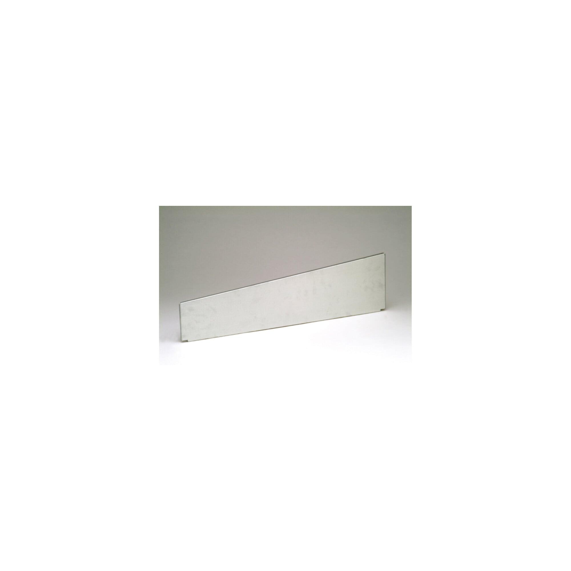 Regalwerk BERT-Schütten-Abtrenner/Abteilung RECHTS für 600mm tiefes Regalfeld Stahlblech (B3-30215-E)
