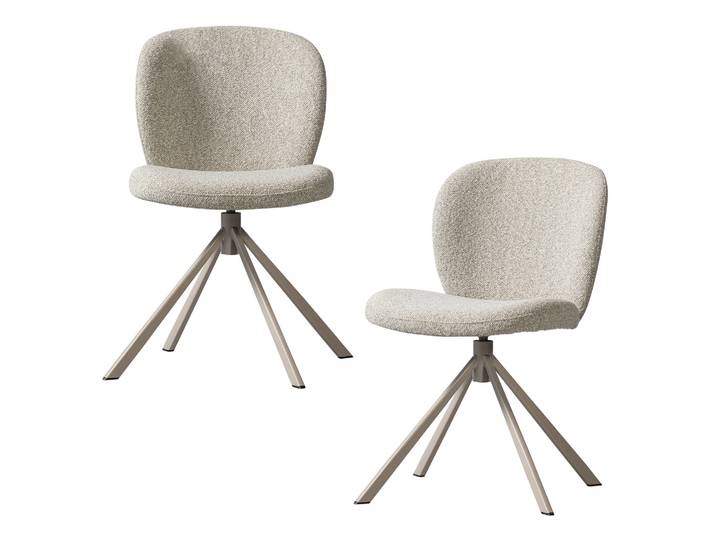 Tchibo - Woood Stühle »Femke« - 58x65x80cm - beige -