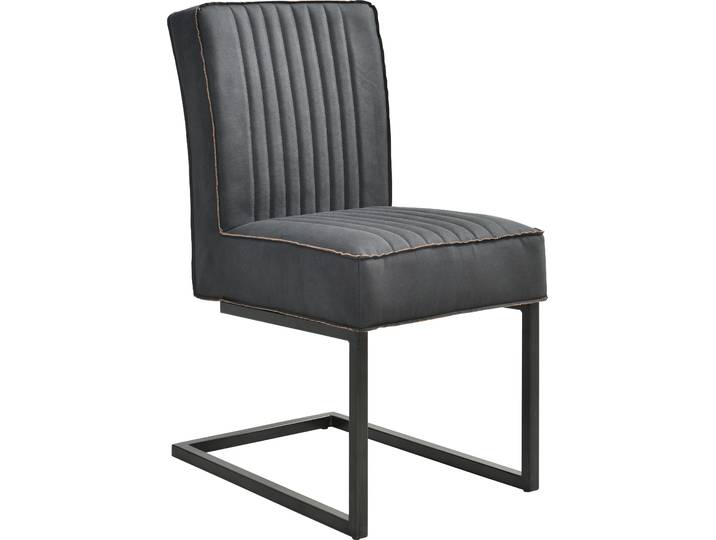Stuhl HOME AFFAIRE David , grau (anthrazit, schwarz), B:46cm H:93cm T:66cm, Stühle, Stuhl, mit bequemer Federkernpolsterung