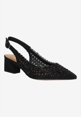 Women's Pranil Pumps by J. Renee in Black (Size 8 M)