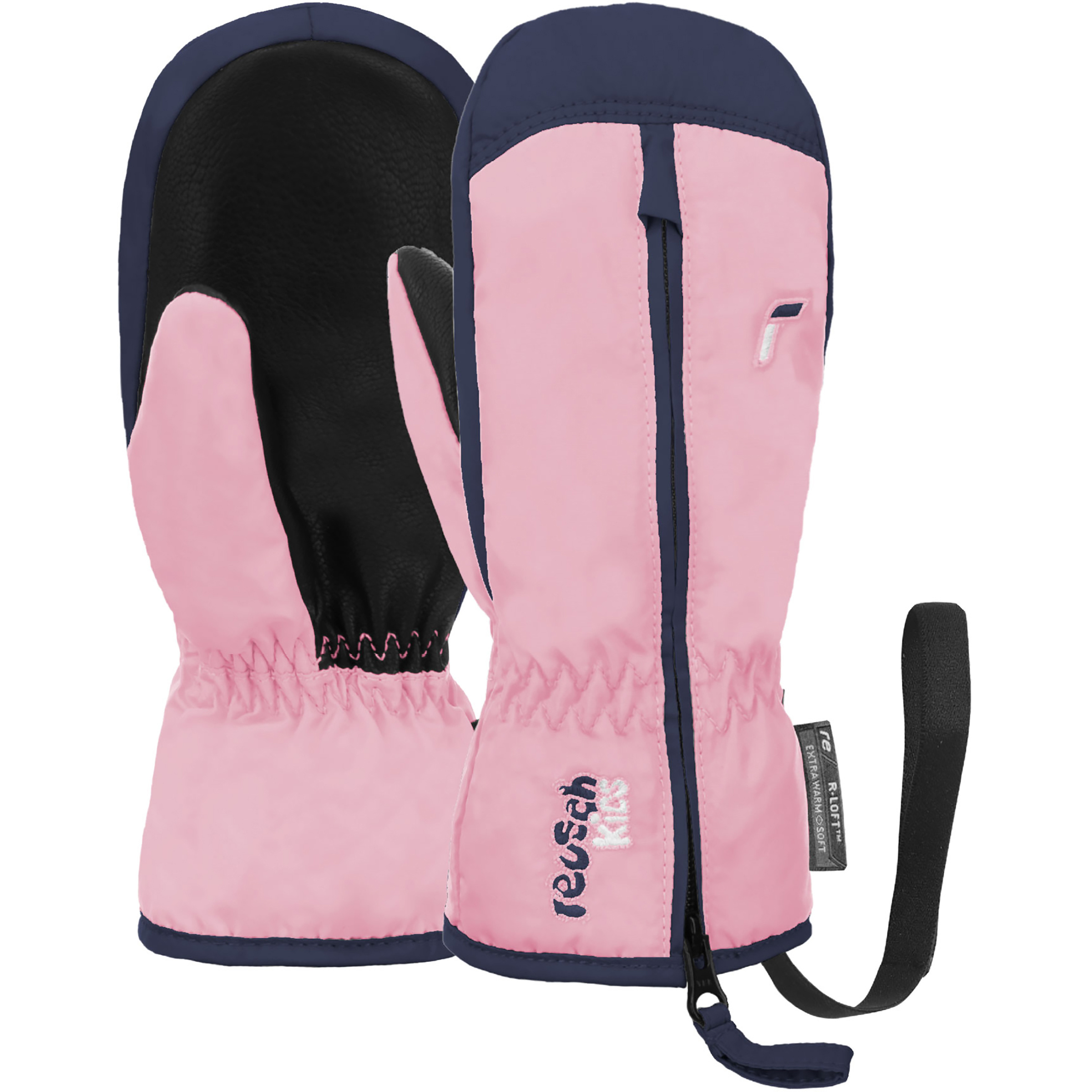 Reusch Ben Kinder Skihandschuhe rosa Größe 5 Skifahren Widerstandsfähig Wasserabweisend