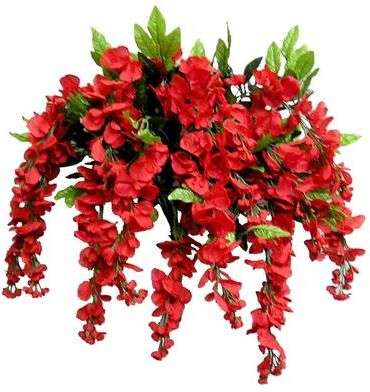 Admired by Nature Faux Wisteria Flower Stems Bunch