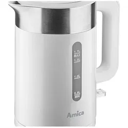 Amica KD3011 1,7l, Wasserkocher, Silber