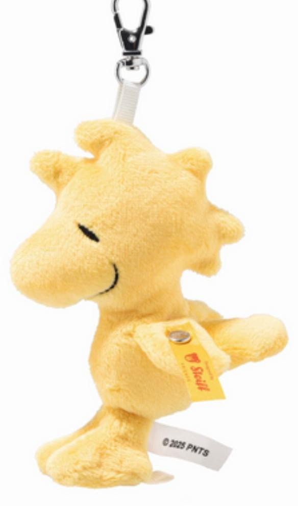 Steiff Woodstock aanhanger, geel, 11 cm