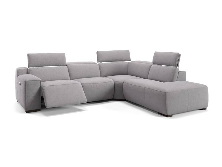 Stoff Wohnlandschaft LORETO Polsterecke XXL Couch