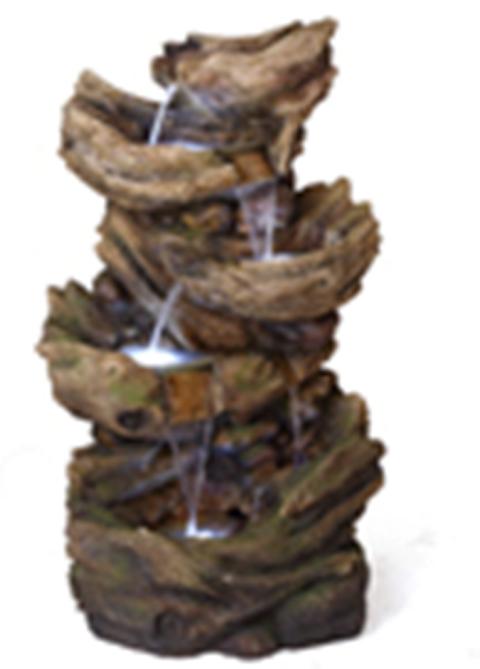 OUTSIDELIVI Sedona Poyresin Wasserfall 1600 l/h H77x55x134 cm 08440384