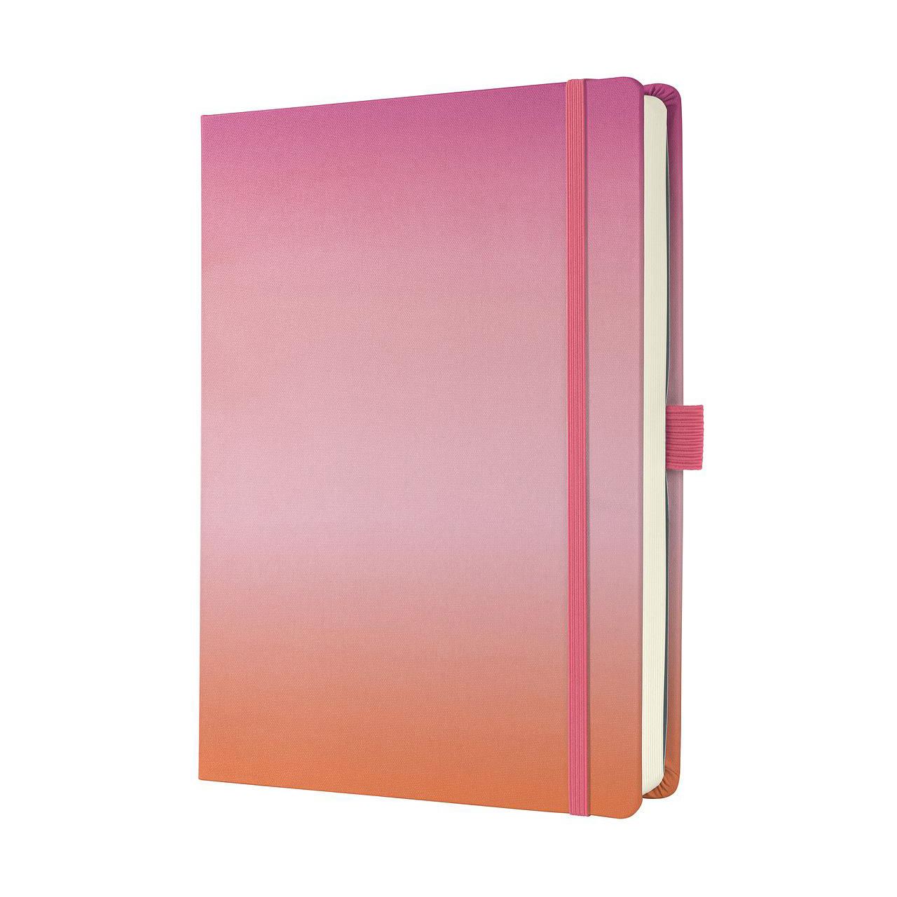 SIGEL Notizbuch JOLIE Bullet A5+ punktraster, pink/rosa/orange Hardcover 200 Seiten