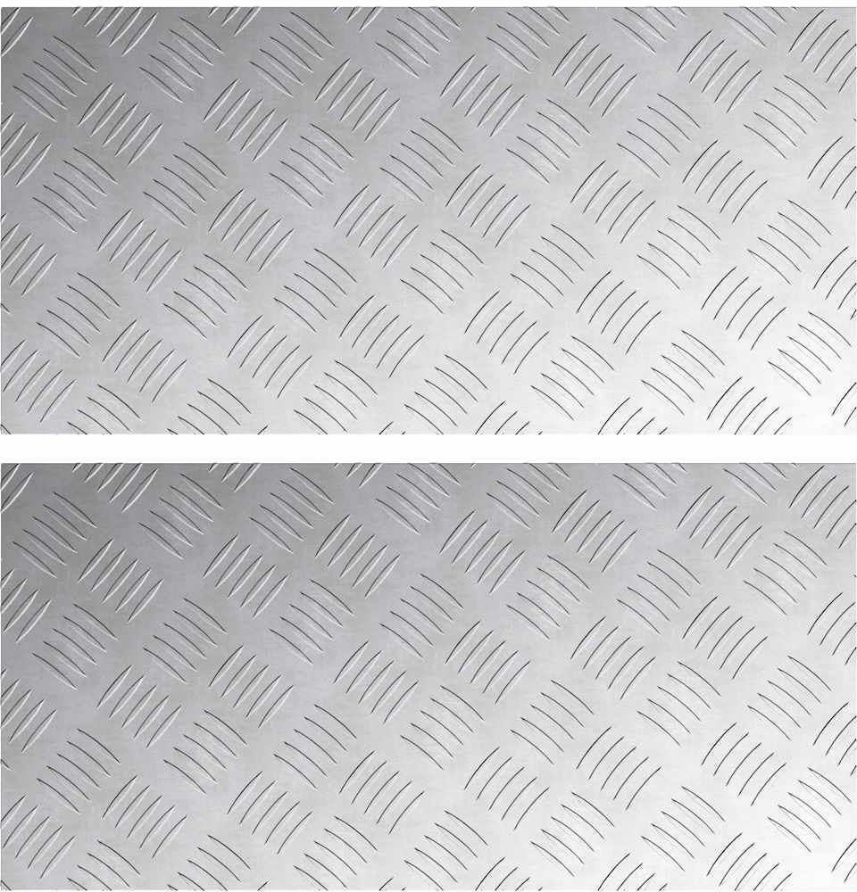 vidaXL Nez de marche 2 pc 60 x 30 cm Argenté Aluminium Rectangulaire