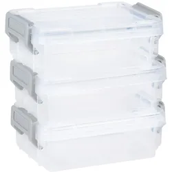 alpina Aufbewahrungsbox 11x8x4cm 200ml, Vorratsbehälter, Transparent