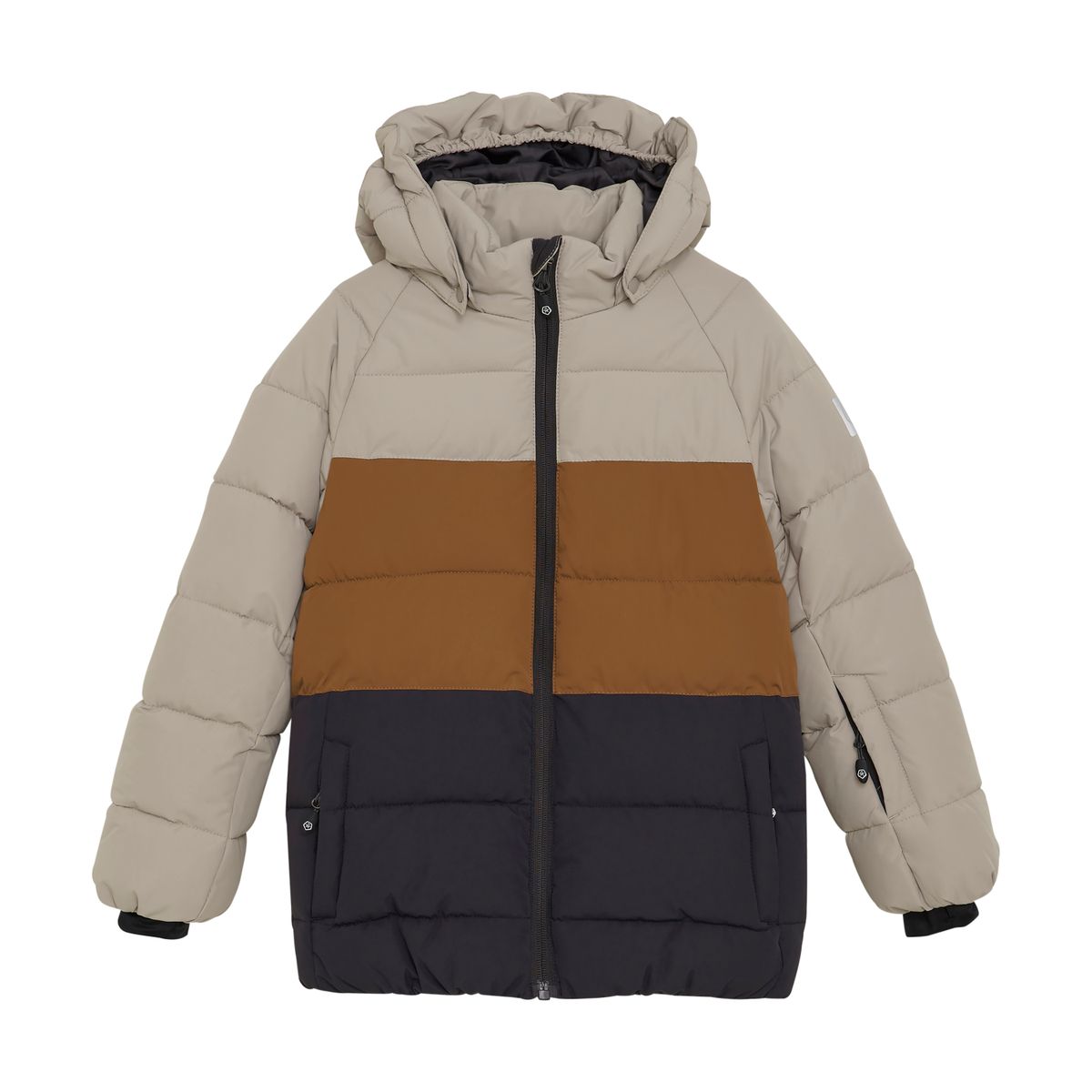 Color Kids Ski Jacket Quilt & Colorblock 742287 pure cashmere (1903) 116 742287-1903-116