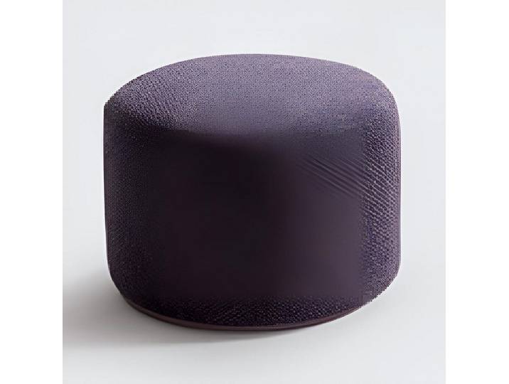 JVmoebel Polsterhocker Violetter Designer Hocker aus Textil