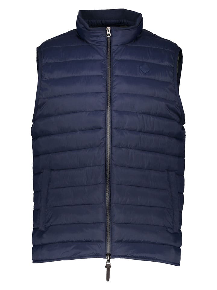 Hackett London Steppweste in Dunkelblau - M