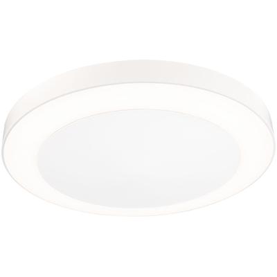 PAULMANN Deckenleuchte "Circula", weiß, 1, Ø 32cm H: 5,4cm, 1 Stk., Leuchten, Deckenlampe, nickel-matt, 22,5 cm, warmweiß, Deckenleuchte, Lampe, Deckenleuchte