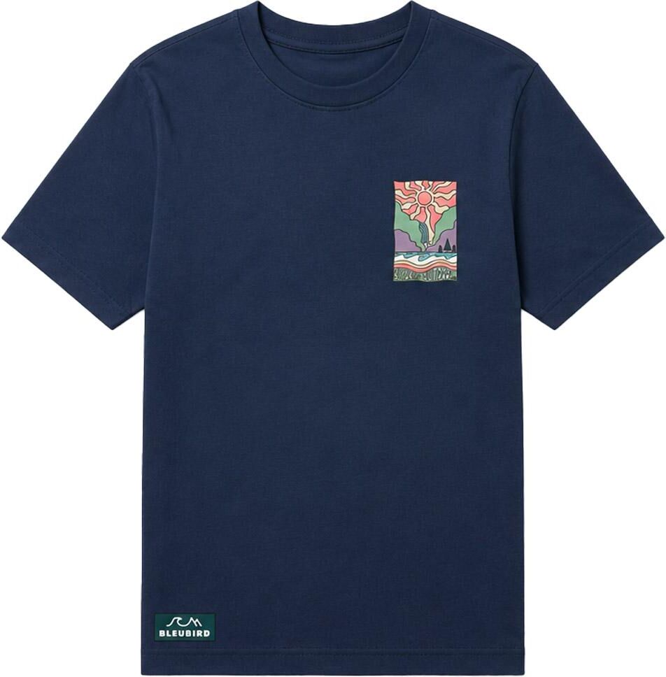 Bleubird  - Canyon Navy - M - Tee-shirt