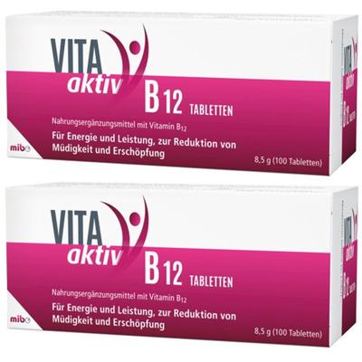 Vita Aktiv B12 Tabletten 2x 2x100 St