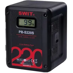 Swit PB-S220S Akku (Kamera Akku), Kamera Stromversorgung, Schwarz, Grau, Silber