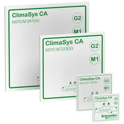 Schneider Electric NSYCAF291DG ClimaSys Smart Ventilation - SmartFilter, G2, 291x291mm  - 5 Stück