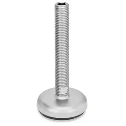 Stellfüße, Edelstahl, mit Gummiauflage (31-60-M16-200-B1-U)