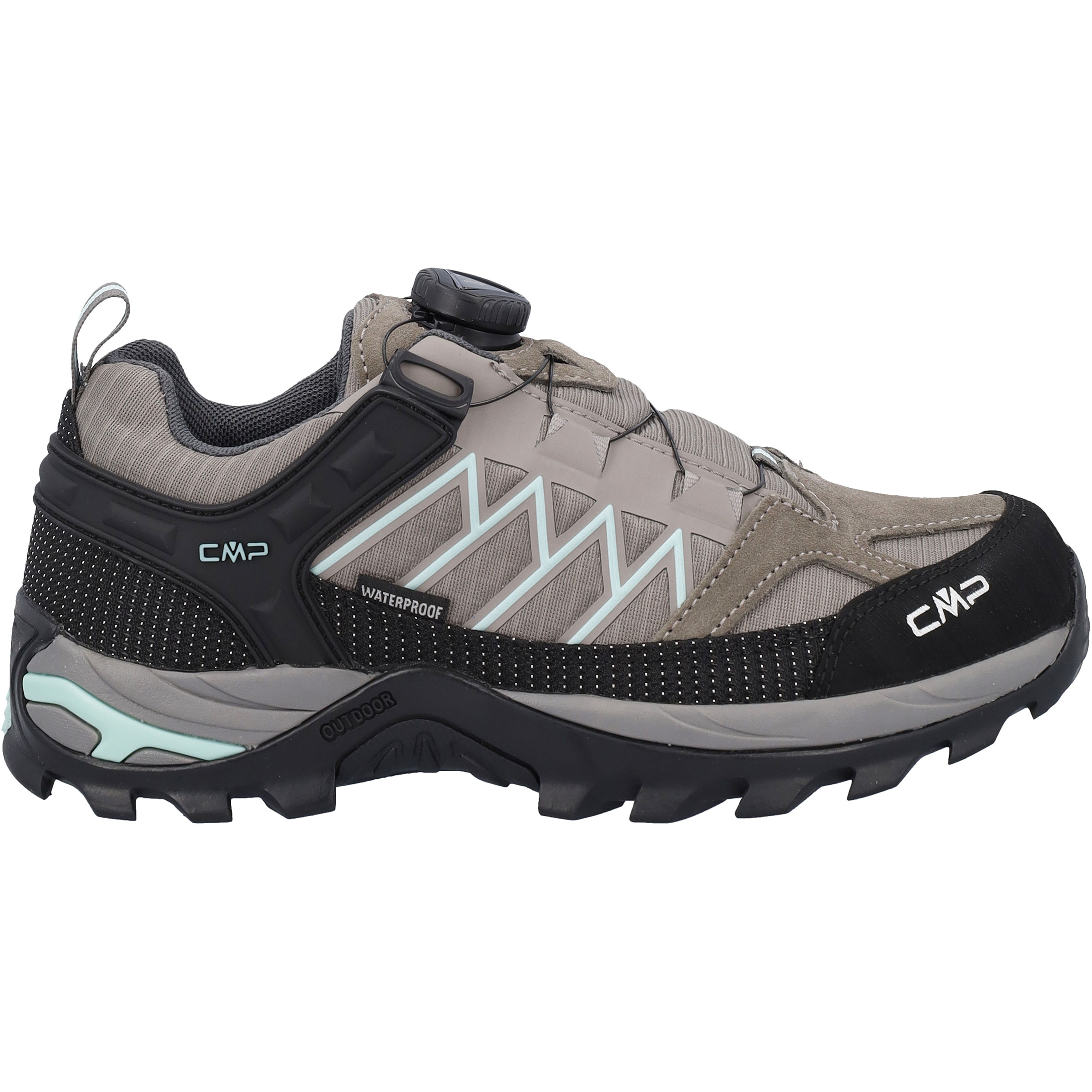 CMP Rigel Low Fitgo WP Damen Zustiegsschuhe beige Größe 36 Trekking Wasserdicht