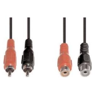 E+P Cinch-Verlängerungskabel (2.50 m, Cinch Kabel) (000040900000)