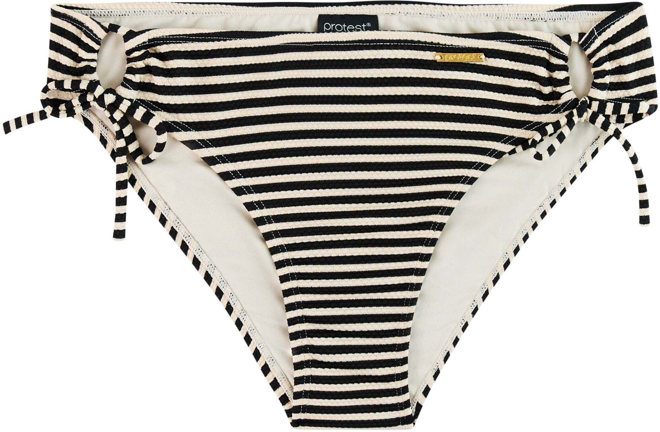 Badehose PROTEST "Bade hose MixCabelas", Damen, Gr. XS, EURO, kitsanftes weiß, Obermaterial: 95% Polyester PES. 5% Elasthan EL., Badehosen Badehose kitsanftes weiß XS, EURO