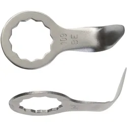 Fein Schneidmesser gerade Form Gebogen, 2-Stück - 63903120019