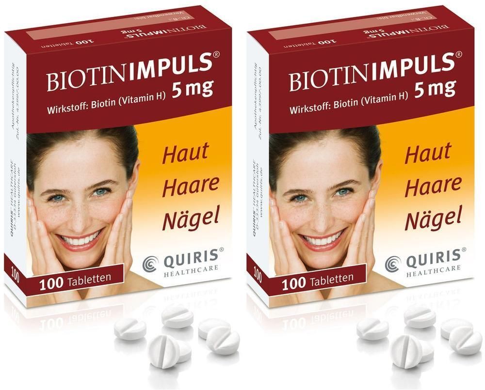 Biotin Impuls 5 mg Tabletten 2x 2x100 St