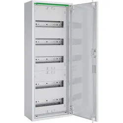 ABN, Verteilerschrank Zubehör, Feldverteiler AP T:160mm ABNRM105R01 m.Volltür 1x5-reihig Komplettschrank
