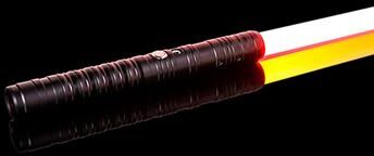 Rare Purchases Laser Sword Sabre De Luz, Metal Lightsaber Dueling Smooth Swing, Color Changing, Sounds, Rave Flashing Toy b