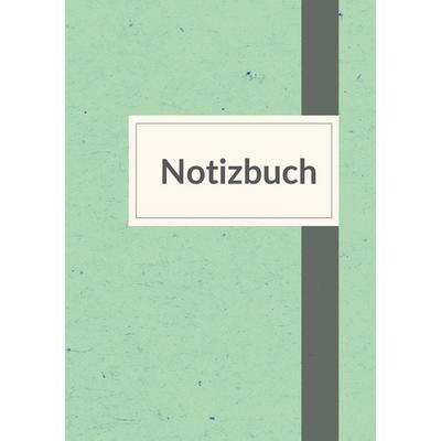 Notizbuch für die Arbeit - A5 liniert - 100 Seiten 90g/m² - Soft Cover mint meliert - Papier, Taschenbuch von Notizbuch A5,Notebook A5, Liwi