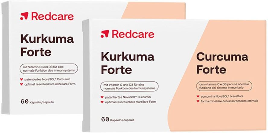 Redcare von Shop Apotheke 2x Kurkuma Forte RedCare 2x60 St Kapseln
