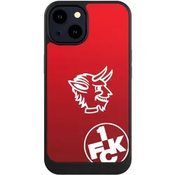 Nivocase Hülle für Apple iPhone 14 Handyhülle NIVOcore Case Schwarz 1. FC Kaiserslautern Offizielles (Apple iPhone 14), Smartphone Hülle, Schwarz