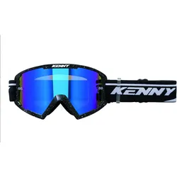 Kenny, Unisex, Sportbrille, Motocross-Brille (glitter black pearl, Blau), Blau, Weiss, Schwarz
