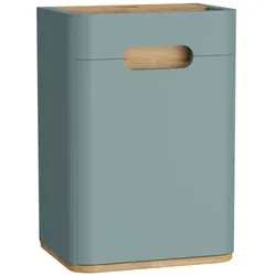 VitrA Sento Halbhochschrank 65899 40x29,5x58cm, Türanschlag rechts, fjordgrün matt, Dekor