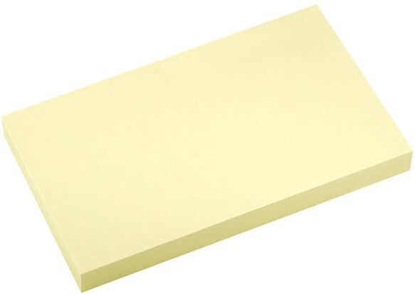 Notis Info Sticky Note 75x125 mm gul