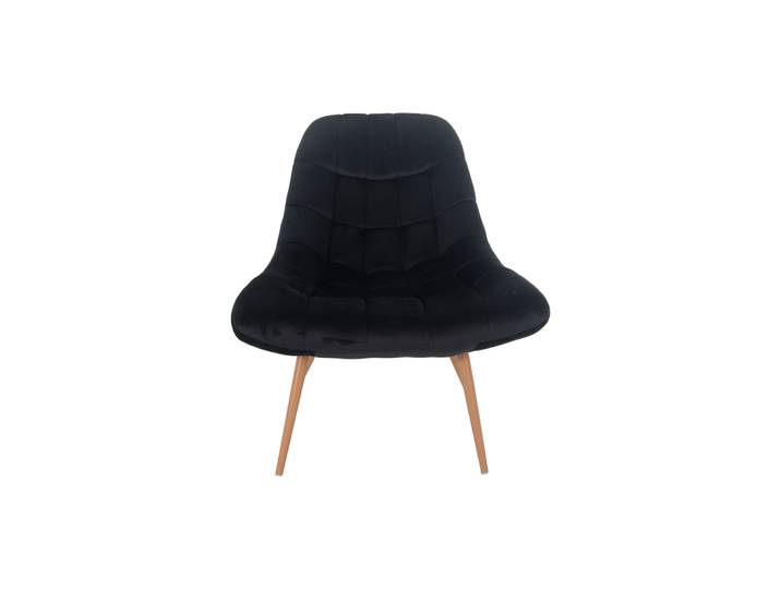 SalesFever Sessel XXL Samt/Holzoptik