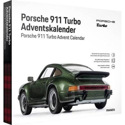 FRANZIS 67233 - Porsche 911 Turbo Adventskalender Oakgrünmetallic