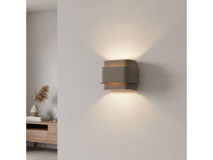 Unieke wandlamp Metz champagne Artdelight - WL 8218 CP