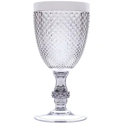 Excelsa Set Von 6 Gläser Diamond Plastik 8,5X8,5X18 Cm Silber