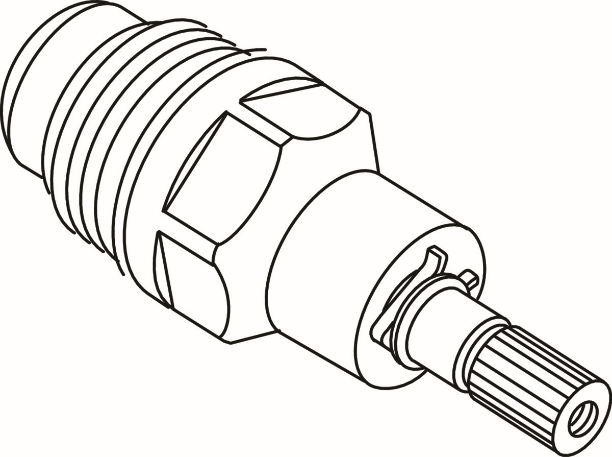 Ideal Standard supérieure G3 / 4 UP, caoutchouc A963284NU