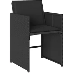 vidaXL, Gartentisch + Balkontisch, Zamelon (Glas) (275 x 275 x 73 cm)