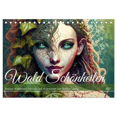 Wald Schönheiten (Tischkalender 2027 DIN A5 quer), CALVENDO Monatskalender