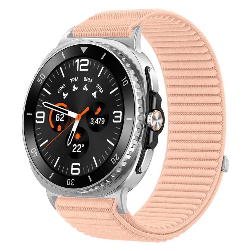 Cover-Discount Samsung Galaxy Watch 8 40mm / 44mm - Nylon Stoff Band flexibel mit Klettverschluss (Nylon) (69344048)