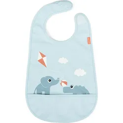 Playground Lätzchen mit Tasche blau