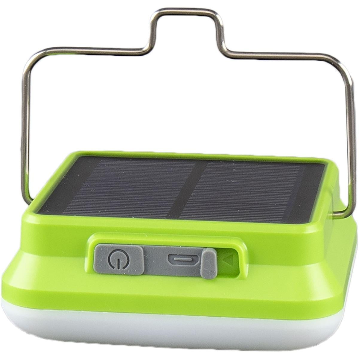Rubytec Solare USB Solar Lantaarn Groen met LED voor in de tuin