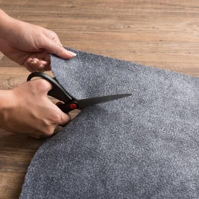 Vista Home Multi-Surface Reversible Indoor Rug Pad. - Grey